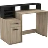 Schreibtisch DEMEYERE GROUP Delphi, eiche, side, kronberg, kronberg, B:126,2cm H:93,5cm T:59,8cm, Tische, Schreibtisch 1Turig 1 Schublade