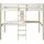 OTTO home Hochbett ROBIN 99 x 174 x 208 cm Massivholz weiß