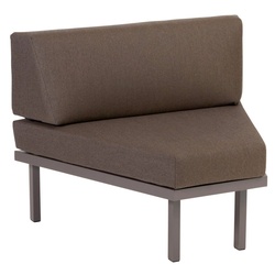 Sylt Modul konisch - 09 - silber D12 - darktaupe
