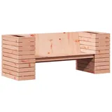 vidaXL Gartenbank mit Pflanzkübeln 167,5x60x65 cm Massivholz Douglasie