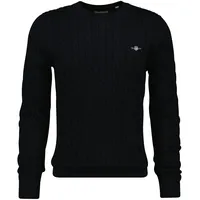 GANT Strickpullover Schwarz 4XL