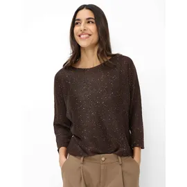 Brax Strickpullover Dunkelbraun 40
