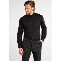 Eterna MODERN FIT Original Shirt in schwarz unifarben, schwarz, 38