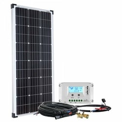 Offgridtec® basicPremium-L 100W Solaranlage 12V/24V Komplettsystem