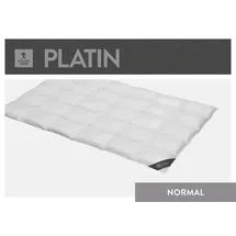 SPESSARTTRAUM Daunendecke Platin Normal Übergangsdecke (Größe: 155x220 cm