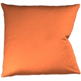 Fleuresse Colours Kissenbezug, Mako Satin, 9100, Orange, 80 x 80 cm