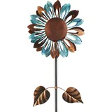Kobolo Windrad Dekostecker Sunny XXL 60 x 213 cm Mehrfarbig