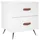 vidaXL Nachtschrank 40 x 35 x 47,5 cm Weiß