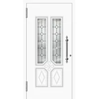 Aluminium Landhaustür "THEA" 78 mm RC2 Wunsch-RAL-Farbe beidseitig außen öffnend DIN links