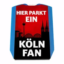 speecheese Parkscheibe Köln Fan