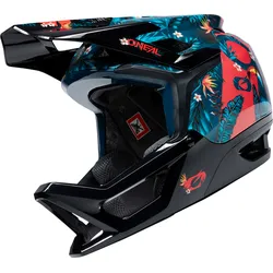 ONeal Transition Rio S23, casque de vélo - Noir/Rouge/Bleu - M