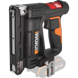 Worx WX843.9 Akkutacker 20V für Nägel bis 15mm und Klammern bis 14mm ohne Akku und Ladegerät