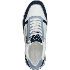 Marco Tozzi M2376446 Damen Weich/Weiß/Navy 39