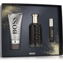 HUGO BOSS Boss Bottled Eau de Parfum 100 ml + Shower Gel 100 ml + Eau de Parfum 10 ml Geschenkset