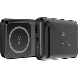 Forever MATB-100 10000 mAh Magsafe Powerbank Black Powerbank (Akku) - schwarz