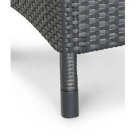 BEST Freizeitmöbel Napoli Set 3-tlg. graphit/hellgrau