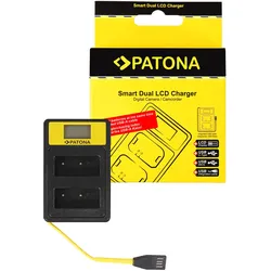 PATONA Smart Dual LCD USB Ladegerät für NP-W126 (Angebot)