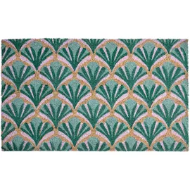 Beliani Tatalik 45 x 75 cm Grün/Beige