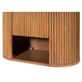 MASSIVMOEBEL24.DE Barcelona Hängeschrank 55x65x30 cm Beige Holz