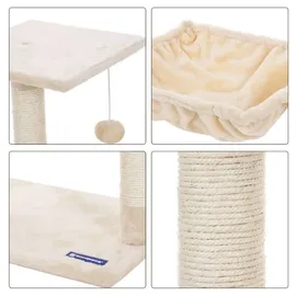 Songmics Kratzbaum mit Liegemulde 70 cm