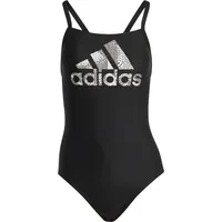 adidas Womens Swimsuit Black White