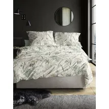 IRISETTE Edel-Feinbiber Bettwäsche Koala natur 8425 155x220 cm + 80x80 cm - beige;grün