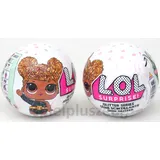 2x LOL Surprise Glitter Series Glitzer Kugel Puppe Zubehör Überraschung