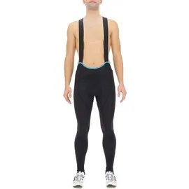 Uyn Race Deepwinter Bib Long Black Turquoise
