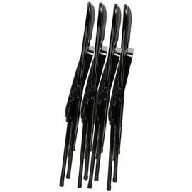 HJH Office Tudela 4er Set schwarz