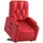 vidaXL Relaxsessel mit Aufstehhilfe Kunstleder 54,9 x 75 x 73 cm Rot