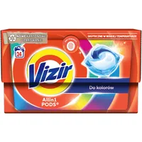 Vizir All-In-1 Pods Waschkapseln, für farbige Kleidung, 24 Waschgänge