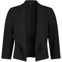 Zero Blazer, in lockerer Passform mit 3/4-Arm, für Damen, 9105 Black, 36