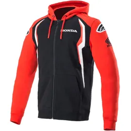 Alpinestars Honda Kapuzenjacke Herren Rot/Schwarz XXL