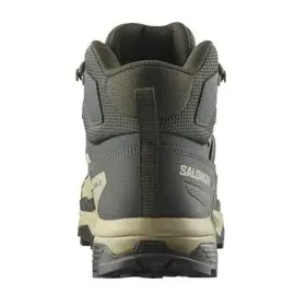 Salomon X Ultra 5 Mid GTX Herren Peat / Gray Green / Blue Nights 44 2/3