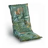 GO-DE Gartenstuhlauflage 118 x 48 cm Grün/Blau/Orange 1 St.