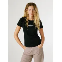 Pepe Jeans New Virginia Ss N T-Shirt Black L