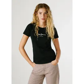 Pepe Jeans New Virginia Ss N T-Shirt Black L