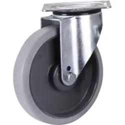 VARIOfit Lenkrolle 200 x 40 mm grau (thermoplastisch)