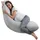 Vevor Schwangerschaftskissen 118x61x20 cm, L-förmiges Stillkissen für Schwangere, Seitenschläferkissen mit waschbarem Jersey-Bezug zur Unterstützung von Kopf, Nacken, Bauch und Beinen, Hellgrau