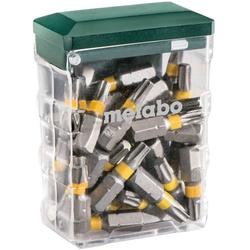 Metabo 25x TORX 20 Bits, Bit Box T20 mit Farbmarkierung Länge: 25mm