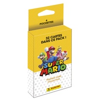Panini Super Mario Trading Cards – Blister mit 4 Hüllen