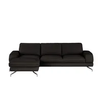 Smart Ecksofa Body ¦ braun ¦ Maße (cm): B: 268 H: 83 T: 165