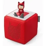 tonies® 03-0011 Toniebox Starterset Rot mit Kreativ-Tonie