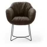 Sormani Stuhl Massa Leder Dark Brown