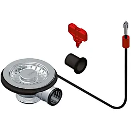Franke FRAGRANIT-Tubo Semi-Integral mit Exzenter und Überlauf