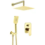 Neuesbad Serie 100 Unterputz Dusch-Set Gold NB1DENAC_Z9LP1