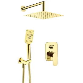 Neuesbad Serie 100 Unterputz Dusch-Set Gold NB1DENAC_Z9LP1
