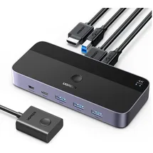 UGREEN CM664, KVM Switch, schwarz