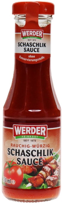 Werder Schaschlik Sauce (kleine Größe)