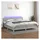 vidaXL Boxspringbett 200 x 200 cm Hellgrau